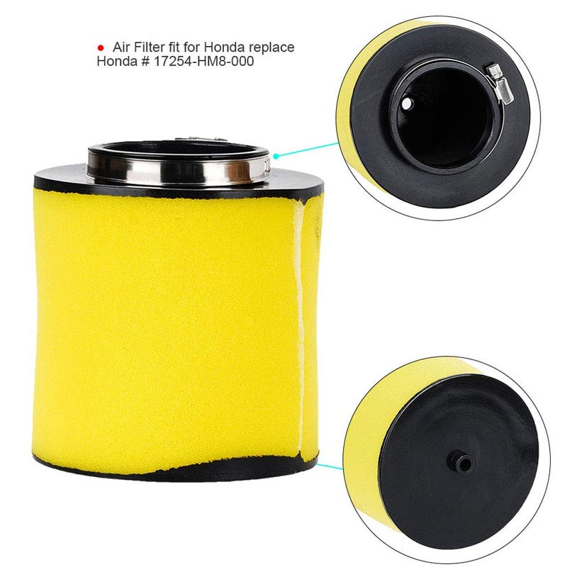 HIFROM Element Air Filter Cleaner Replacement for Honda ATV TRX250 TRX250TE Recon TRX250EX TRX250X RECON 250 17254-HM8-000 - Image 5